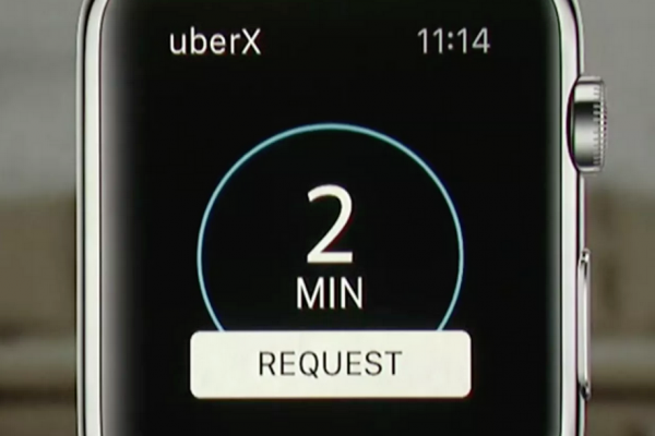 apple watch app uber